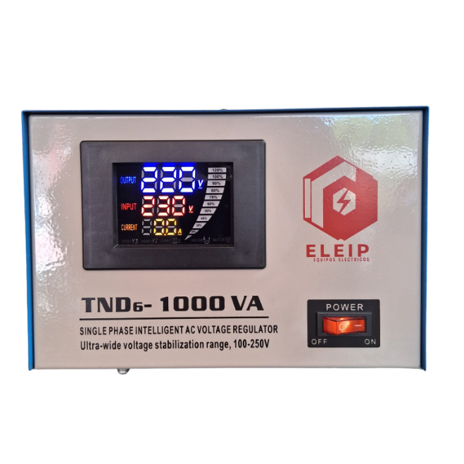 ESTABILIZADOR DE VOLTAJE 1000 VA. ELEIP