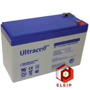 Bateria Ultracell Recargable 12v 7ah Carga Solar- Electrica 12v 7ah