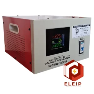 ESTABILIZADOR DE VOLTAJE SERVO 3000 VA ELEIP