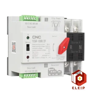 Switch De Transferencia Automatica 2 Polos 100A CNC YCQ4-100R/2P