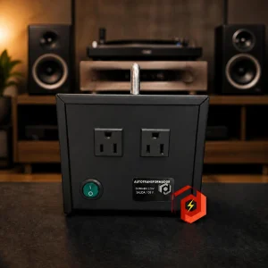 AUTOTRANSFORMADOR  PARA SISTEMAS DE SONIDO JAPONESES 220V / 100 V 750 VA